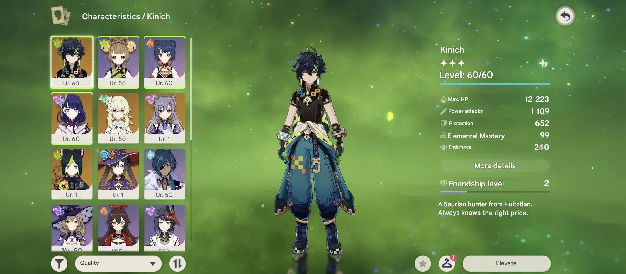 GI1377 Kinich C2 + Fang of the Mountain King + Raiden 